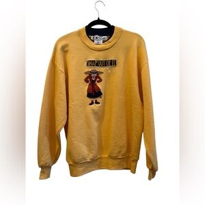 Vintage Mary Engelbreit ‘Snap Out of It’ Graphic Sweatshirt (1990s Era)